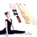 Балетные носилки для ног с эластичной лентой, оборудование для танцевальной растяжки для