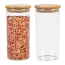 СТЕКЛЯННЫЙ КОНТЕЙНЕР для ПИЩЕВОЙ СОЛЬ СПЕЦИЙ - 720 мл
