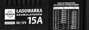 USMERNENIE KUKLA 12V/15A PLYNULÁ REGULÁCIA DO 150 Ah Katalógové číslo výrobcu BK120615