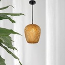 Lampa wisząca amboo Weaving, wisząca lampa sufitow Marka Unbranded