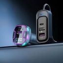 BLUETOOTH VYSÍLAČ DO AUTA FM 3X USB TYP C NABÍJEČKA ADAPTÉR Model 8405