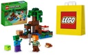 Кирпичики LEGO Minecraft Wetlands Adventure / 21240 + ПОДАРОЧНЫЙ СУМКА