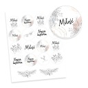 Набор стикеров Любовь