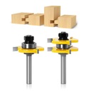 Набор пазов, шпунтов и пазов резцов по дереву 8мм.