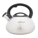 Чайник со свистком стальной 3л MATEO, индукционный матовый