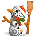 Снеговик Юджи Eco Jigsaw 3D Christmas Super Fun