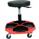 РЕГУЛИРУЕМОЕ СИДЕНЬЕ YATO НА КОЛЕСАХ ДЛЯ МАСТЕРСКОЙ