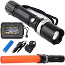 ФОНАРЬ ПОЛИЦИИ Спецназа CREE ZOOM XM-L T6 LED 800м МНОГОФУНКЦИОНАЛЬНЫЙ АЛЮМИНИЙ