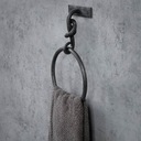 Wieszak uchwyt na ręcznik metalowy WĘZEŁ retro Marka Rustykalne Uchwyty