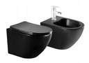 VELDMAN MISA WC VITO BLACK RIMLESS + BIDET + DESKA
