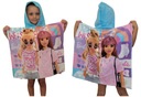 БАРБИ-ПОНЧО БАННОЕ ПОЛОТЕНЦЕ ДЕТСКАЯ ОДЕЖДА