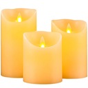 НАБОР ЦВЕТНЫХ ДИСТАНЦИОННЫХ СВЕЧЕЙ RGB LED