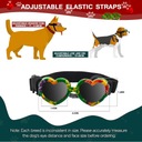Slnečné okuliare pre psov UV ochranné vetruodolné Značka inna