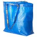 Nákupná taška pranie bazén pláž veľká modrá IKEA FRAKTA 45x45 cm 36L Hmotnosť (s balením) 0.085 kg