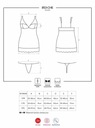 Sexy tričko Tangá Obsessive 853-CHE-2 L/XL Pohlavie Výrobok pre ženy
