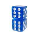 KOSTKA RPG CISZA PRZED BURZĄ KOŚĆ SZEŚCIOŚCIENNA K6 1,8 CM