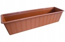 ЦВЕТОЧНЫЙ ГОРШОК БАЛКОННАЯ ЯЩИКА 60 СМ ТЕРАКОТОВЫЙ