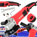 УГЛОВАЯ ШЛИФОВАЛЬНАЯ МАШИНА 125 мм УГЛОВАЯ ШЛИФОВАЛЬНАЯ МАШИНА 1600 ВТ С РЕГУЛИРУЕМОЙ СКОРОСТЬЮ ДЛИННАЯ РУЧКА