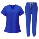 KOMPLET MEDYCZNY KOSZULKA SPODNIE UNIFORM DAMSKI,M