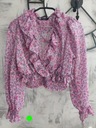 Красивая блузка Zara с рюшами, размер М.
