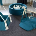 ПІДСТАВКА навчальна ГІМНАСТИЧНА baby gym 4 ПІДВІСКИ ІГРАШКИ матеріал VELVET замовити в Україні