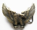 Зажим для ремня с пряжкой Eagle copla коричневый