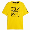 Koszulka Puma Borussia Dortmund FtbCore Graphic Tee 771857-01 - CZARNY, M Kolor czarny