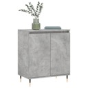 vidaXL Komoda, sivý betón, 60x35x70 cm, materiál na báze dreva Šírka nábytku 1 cm