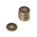 WIEDŹMIN: STARY ŚWIAT ZŁOTA METALOWA MONETA 1 SZT