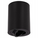 Накладной галогенный светильник SPOT LED Tube GU10, БОЛЬШОЙ, черный, ПОДВИЖНЫЙ
