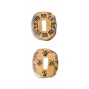 JAPOŃSKA MIEDZIANA METALOWA MONETA 1 SZT LARP RPG