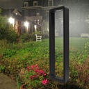 Светодиодная садовая лампа 50 см для наружного освещения на светодиодном столбе