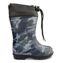 Детские резиновые сапоги Camo синие (25)