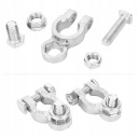 КЛЕМИ СУППОРТИ АКУМУЛЯТОРА 12/24 V СТІЙКИ 10 MM ПАРА DODATNIA I UJEMNA  фото 13