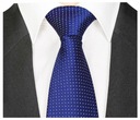 Мужской жаккардовый галстук в горошек RENE rc20