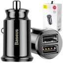 АВТОМОБИЛЬНОЕ ЗАРЯДНОЕ УСТРОЙСТВО BASEUS MINI FAST 2x USB 3.1A СО СВЕТОДИОДНОЙ ПОДСВЕТКОЙ