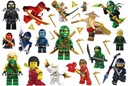 МОЮЩИЕСЯ ТАТУ ДЛЯ ДЕТЕЙ NINJAGO NINJA GO CG397