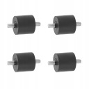 4PCS РЕЗИНОВИЙ АМОРТИЗАТОР PODKADKA СТОП DOCIERANIA SRUBOWEGO SRODKA DY  (18777043344) фото min 11