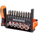 УДОБНЫЙ НАБОР БИТ И ГОЛОВОК С ОТВЕРТКОЙ WERCKMANN