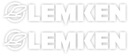 НАКЛЕЙКИ LEMKEN PLOWS НАКЛЕЙКА 2 ШТ. 45 СМ