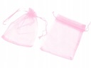 Мешочки из органзы 10шт 7х9 СВЕТЛО-РОЗОВЫЕ Розовый на свадьбу крестины конфеты