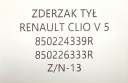 NEUF ORIGINAL PARE-CHOCS ARRIÈRE RENAULT CLIO V 5 2019- 850224339Rphoto 12