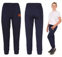 Spodnie dresowe dziewczęce SUPER JAKOŚĆ dres r.146 granat Produkt PL