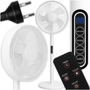 WENTYLATOR STOJĄCY WIATRAK PODŁOGOWY POKOJOWY CICHY 8 TRYBÓW + PILOT