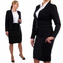 Z179 КОМПЛЕКТ КОСТЮМ С ЮБКОЙ, ЧЕРНЫЙ, 38 год.