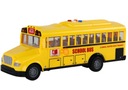 Školský autobus 1:16 Frikčný pohon Otváracie dvere Svetlá Zvuky Žltá Značka LEANToys