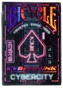 Игральные карты BICYCLE CYBERPUNKT CYBERCITY 1 КОЛОДА