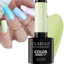CLARESA PASTEL GLAM 7 HYBRID POLISH PASTEL HYBRID ЗЕЛЕНЫЙ С ПАРКОМ