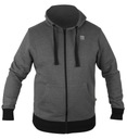 PRESTON Bluza z kapturem GREY ZIP HOODIE r. XXL