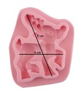 Силиконовая форма для отливок оленей.